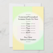 Eenvoudige, leuke "93e VERJAARDAG BARBECUE" uitnod Kaart (Achterkant)