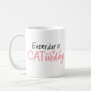 Eenvoudige leuke speelse kattenliefhebber Charming Koffiemok
