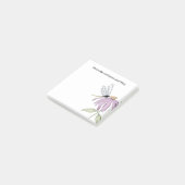 Eenvoudige libel coneflower post-it® notes (Schuin)