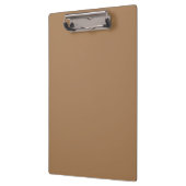 Eenvoudige lichtbruine Authority® Klembord (Links)