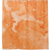 Eenvoudige lichtbruine marmeren textuur douchegordijn (Voorkant)