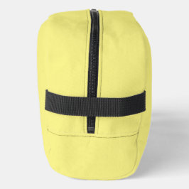 Eenvoudige lichtgele Authority® Toilettasje