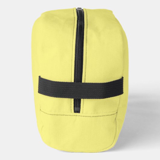 Eenvoudige lichtgele Authority® Toilettasje (Links)