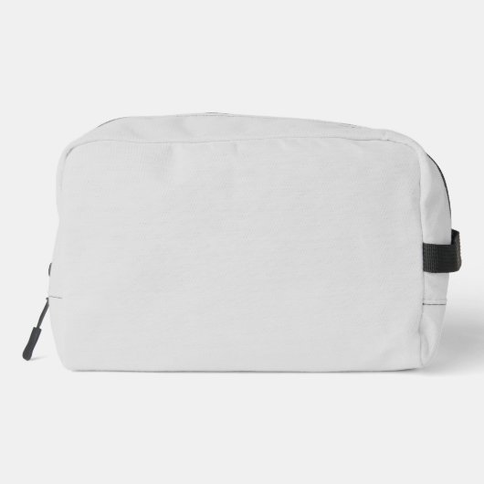 Eenvoudige lichtgrijze Authority® Toilettasje (Achterkant)