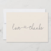 Eenvoudige Liefde en Bedankt Hart script baby show (Voorkant)