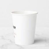 Eenvoudige liefde is brouwerij, koffie/thee papieren bekers (Links)