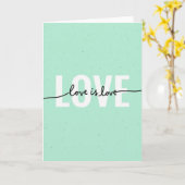Eenvoudige Liefde Is Liefde Kaart (Gele Bloem)