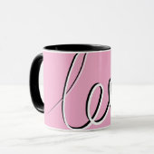 Eenvoudige Liefde Ontwerp Mok (Voorkant links)