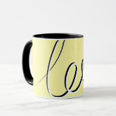 Eenvoudige Liefde Ontwerp Mok (Voorkant links)