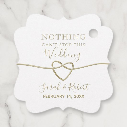 Eenvoudige Liefde Quote Bruiloft Bedankjes Labels (Achterkant)