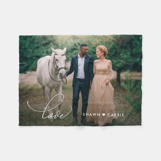 Eenvoudige liefdesbewerkbare kleurencartridge met  fleece deken (Voorkant (Horizontaal))