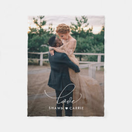 Eenvoudige liefdesbewerkbare kleurencartridge met  fleece deken