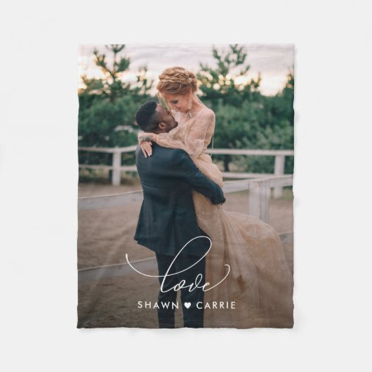 Eenvoudige liefdesbewerkbare kleurencartridge met  fleece deken (Voorkant)