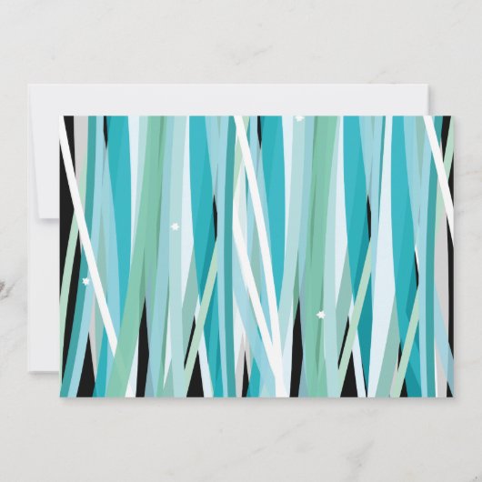 EENVOUDIGE LIJNEN Sweet Zestien uitnodiging (Achterkant)