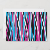 EENVOUDIGE LIJNEN Sweet Zestien uitnodiging (Achterkant)