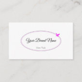  Eenvoudige Lijst met witte achtergrond Aangepaste Visitekaartje (Voorkant)