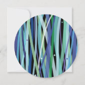 EENVOUDIGE LINES Bat Bar Mitzvah Uitnodiging (Achterkant)