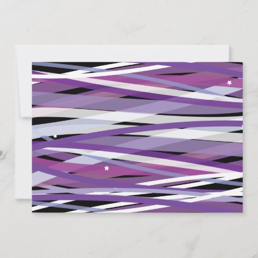 EENVOUDIGE LINES Weddenschap Kaart (Achterkant)