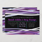 EENVOUDIGE LINES Weddenschap Kaart (Voorkant / Achterkant)