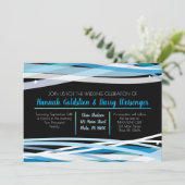 EENVOUDIGE LINES Weddenschap Kaart (Staand voorkant)