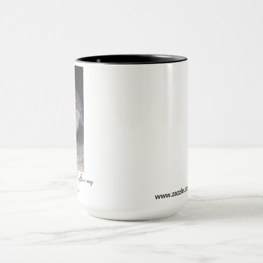 Eenvoudige linkshandige mok (Midden)