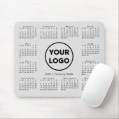 Eenvoudige Logo 2020 van het Bedrijf van de Kalend Muismat (Met muis)