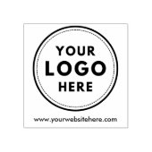 Eenvoudige Logo Bedrijfspakketten Rubberstempel (Afrduk)