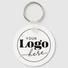 Eenvoudige Logo branded promotionele zaken Sleutelhanger