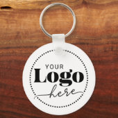 Eenvoudige Logo branded promotionele zaken Sleutelhanger (Voorkant)