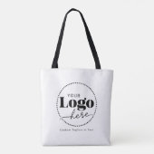 Eenvoudige Logo Branding Promotionele zaken Tote Bag (Achterkant)