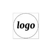 Eenvoudige logo branding zakelijke promotie rubberstempel (Afrduk)