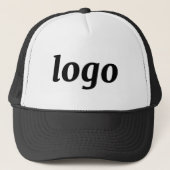 Eenvoudige Logo Business Branding Promotionele Trucker Pet (Voorkant)