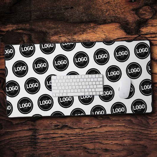 Eenvoudige Logo Business Pattern Desk Mat