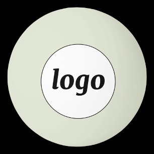 Eenvoudige Logo Business Promotional Branding Glow Pingpongbal
