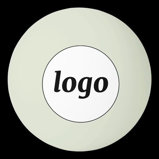Eenvoudige Logo Business Promotional Branding Glow Pingpongbal