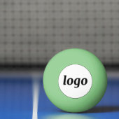 Eenvoudige Logo Business Promotional Branding Glow Pingpongbal (Net)