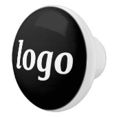 Eenvoudige Logo Business promotionele branding Keramische Knop (Rechts)