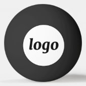 Eenvoudige Logo Business promotionele branding Pingpongbal (Voorkant)