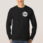 Eenvoudige Logo Business Promotionele Crest T-shirt (Voorkant)