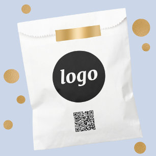 Eenvoudige Logo Business promotionele QR code papi Bedankzakje