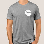 Eenvoudige Logo Crest promotiebedrijf<br><div class="desc">Eenvoudige logo crest promotionele zakelijke T-shirt. Vervang de logo door uw eigen aan te passen. Draag ze zelf,  geeft ze aan uw medewerkers en collega's,  verkoopt ze aan klanten en klanten of geeft ze weg als promotiemateriaal om klantloyaliteit te inspireren.</div>