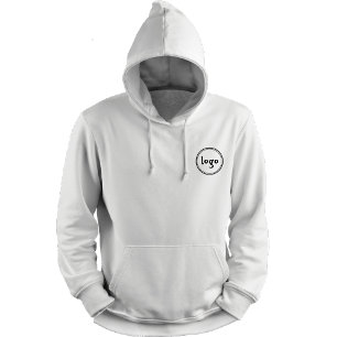 Eenvoudige Logo Crest promotiebedrijf Hoodie