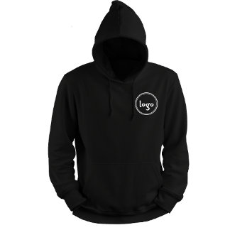 Eenvoudige Logo Crest promotiebedrijf Hoodie