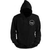 Eenvoudige Logo Crest promotiebedrijf Hoodie