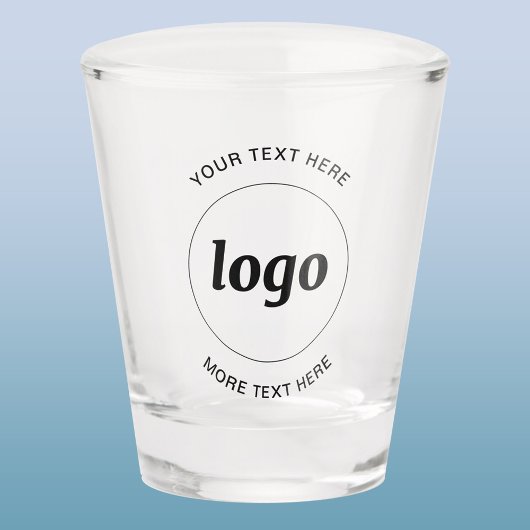 Eenvoudige Logo en tekst Business Promotionele Bra Shot Glas