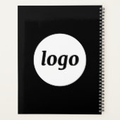 Eenvoudige Logo en tekst promotiezaken Planner (Achterkant)