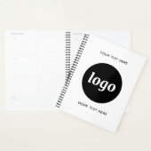 Eenvoudige Logo en tekst promotiezaken Planner (Display)