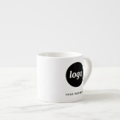 Eenvoudige Logo en Tekst Zakelijk Espresso Kop (Voorkant rechts)