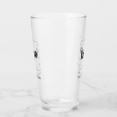 Eenvoudige Logo- en teksthandel Glas (Links)