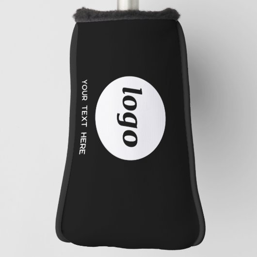 Eenvoudige Logo- en teksthandel Golfheadcover (Draai 90)